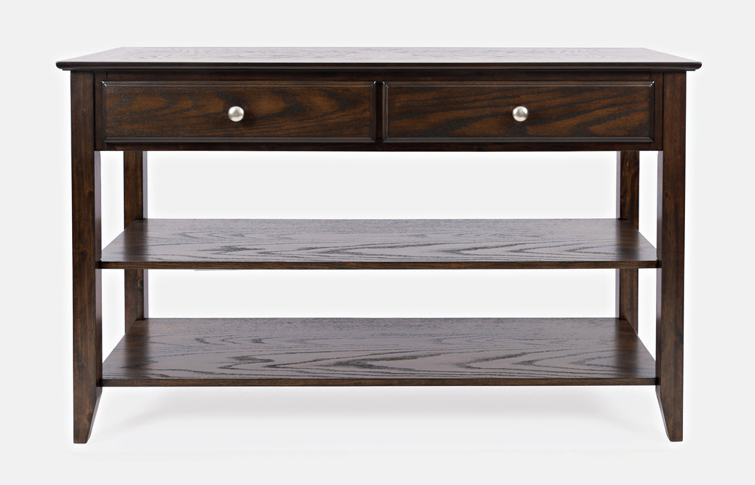 Espresso Sofa Table