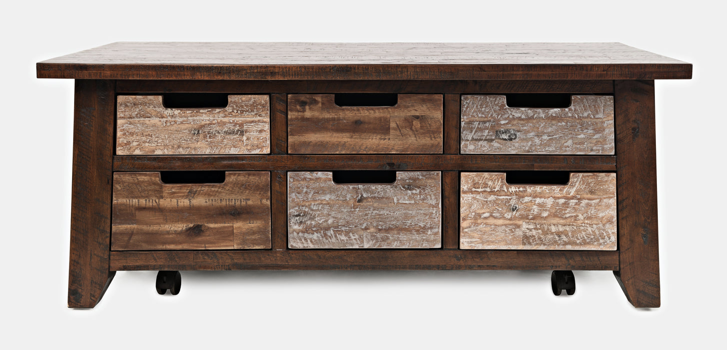 Painted Canyon Box Coffee Table