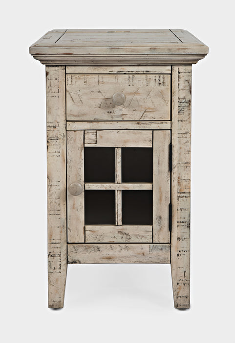 Rustic Shores Power Chairside Table