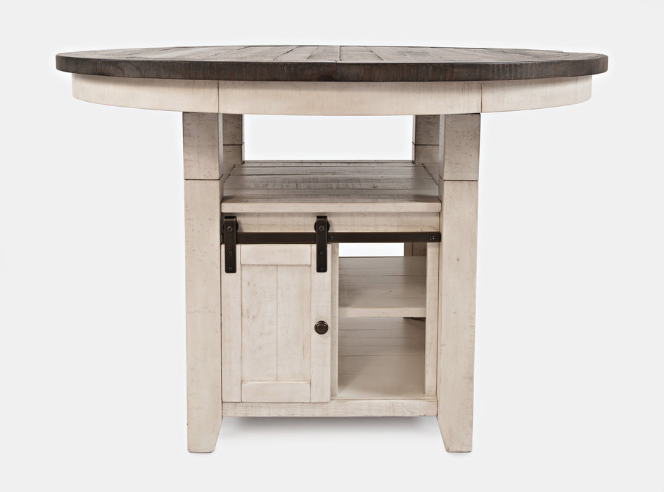 Madison County Round High-Low Dining Table