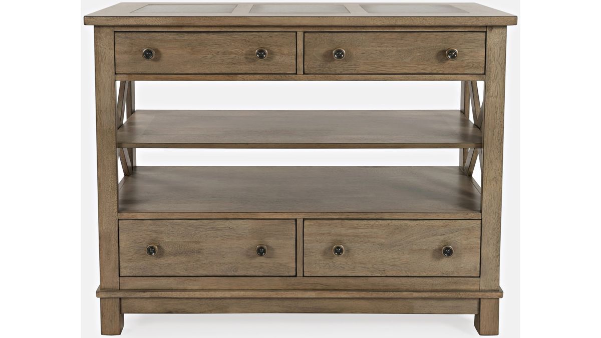 Jofran Prescott Park Server in Weathered Oak image