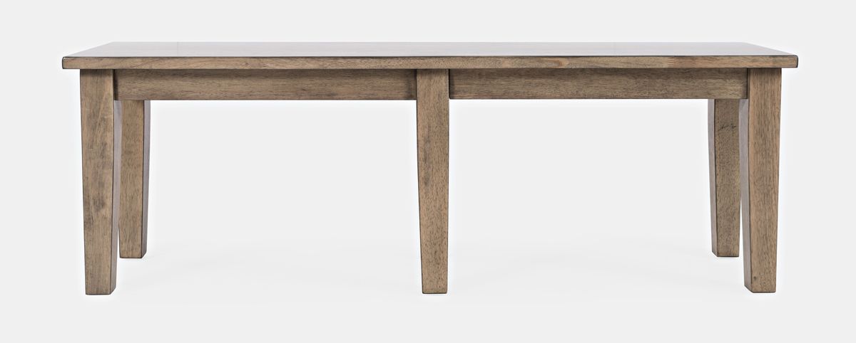 Jofran Prescott Park Dining Bench in Weathered Oak image