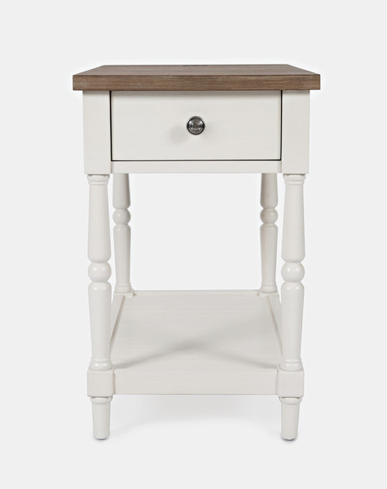 Grafton Farms Power Chairside Table