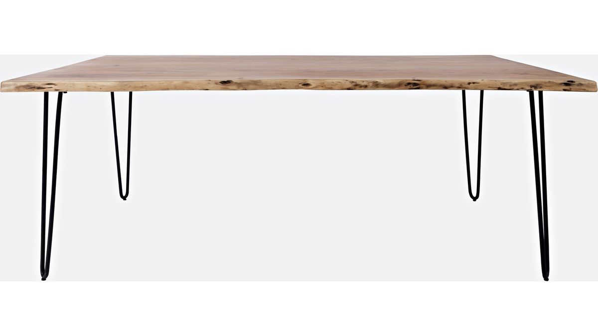 Jofran Nature's Edge 79" Live Edge Dining Table in Natural image