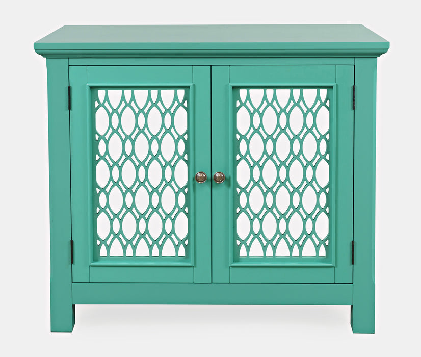 Isabella 38 inch Mirrored Accent Cabinet
