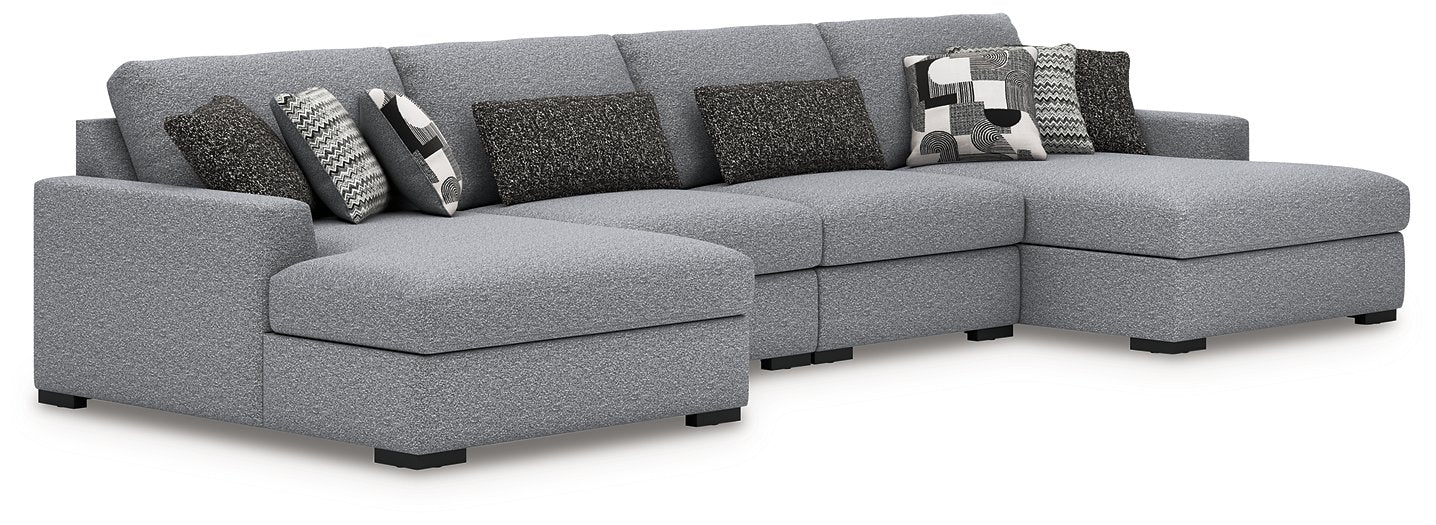 Bealton Sectional with Double Chaise - Holmwood's Furniture & Design Center (Somersworth, NH)