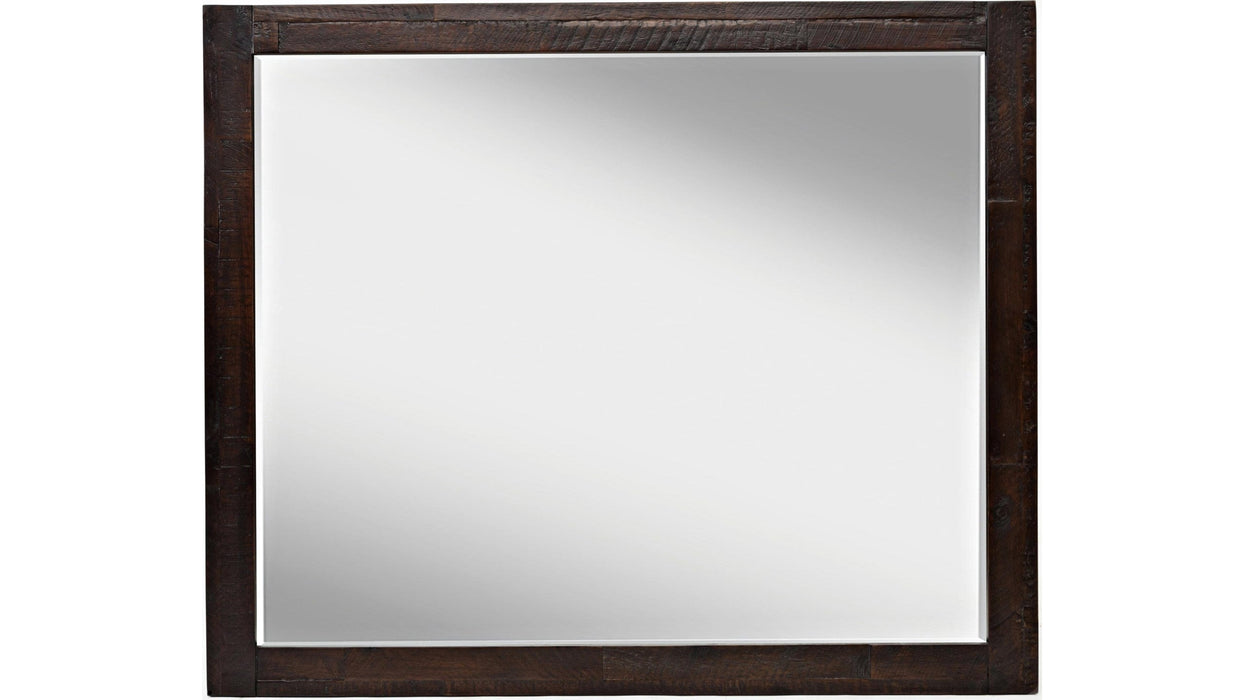 Jofran Kona Grove Mirror in Deep Chocolate - Holmwood's Furniture & Design Center (Somersworth, NH)