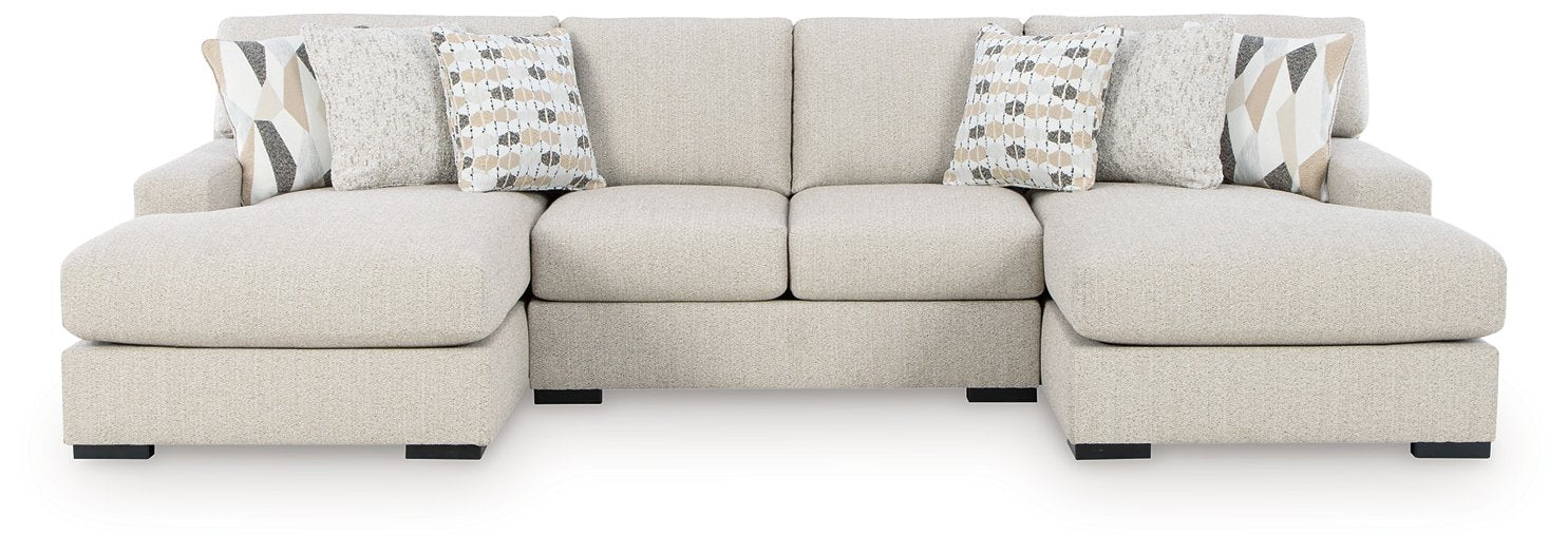 Laurelgrove Double Chaise Sectional - Holmwood's Furniture & Design Center (Somersworth, NH)