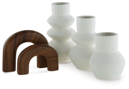 Carterworth Accessory Set (Set of 5) - Holmwood's Furniture & Design Center (Somersworth, NH)