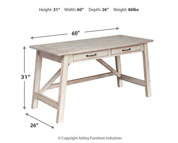 Carynhurst 60" Home Office Desk - Holmwood's Furniture & Design Center (Somersworth, NH)