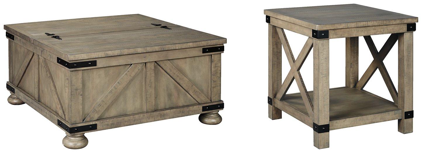 Aldwin Table Set - Holmwood's Furniture & Design Center (Somersworth, NH)