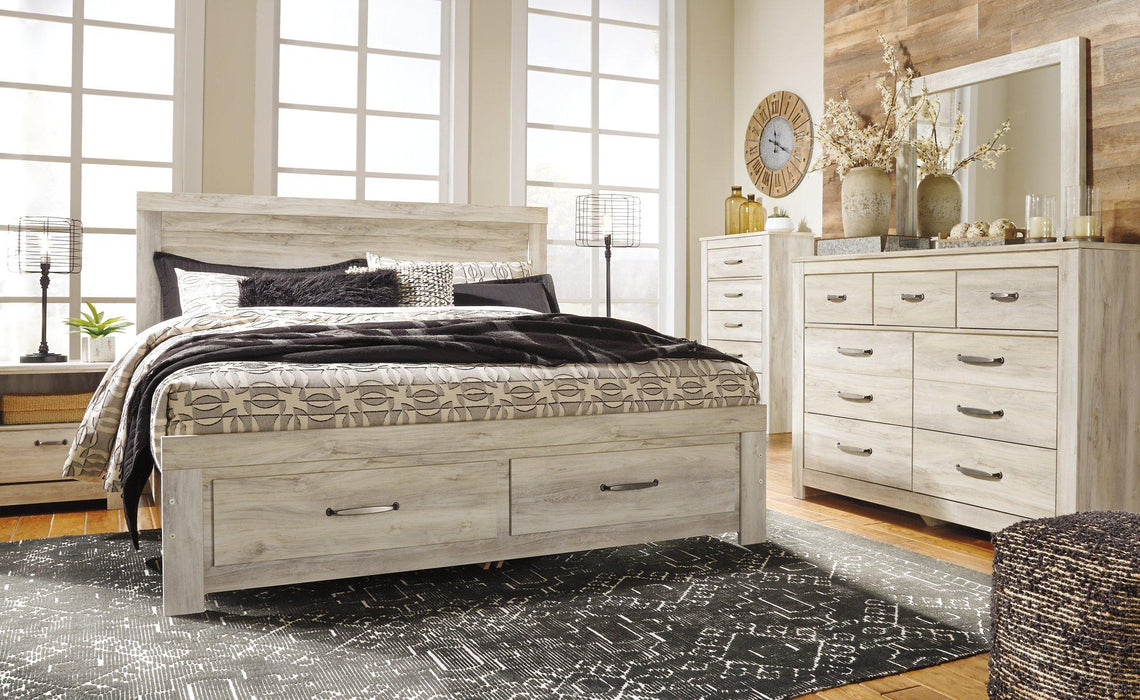 Bellaby Bed with 2 Storage Drawers - Holmwood's Furniture & Design Center (Somersworth, NH)