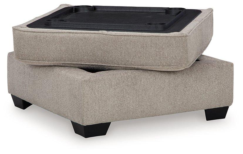 Claireah Ottoman With Storage - Holmwood's Furniture & Design Center (Somersworth, NH)