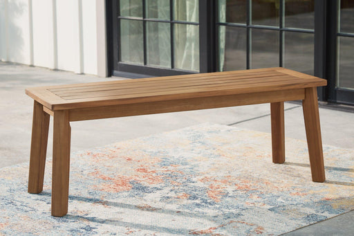 Janiyah Outdoor Dining Bench - Holmwood's Furniture & Design Center (Somersworth, NH)
