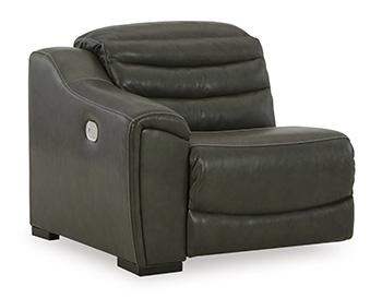 Center Line Power Reclining Sectional Loveseat - Holmwood's Furniture & Design Center (Somersworth, NH)