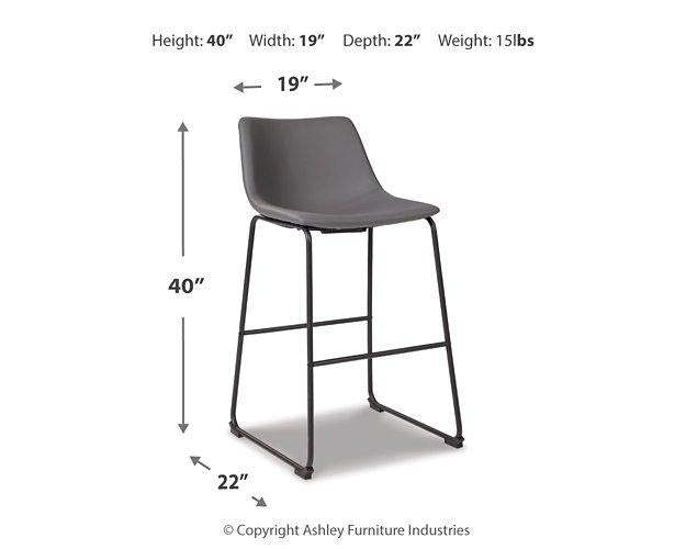 Centiar Pub Height Bar Stool - Holmwood's Furniture & Design Center (Somersworth, NH)