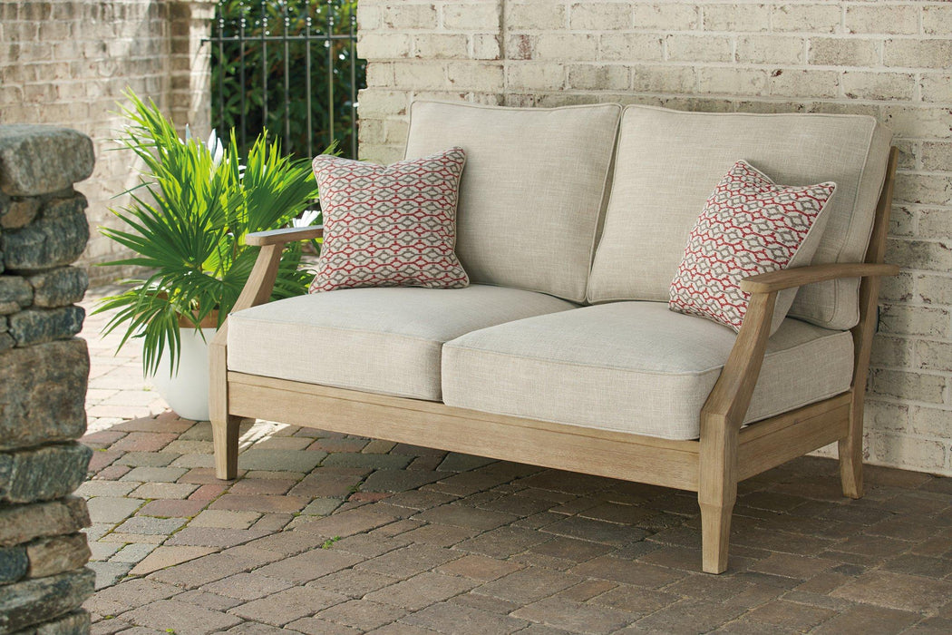 Clare View Loveseat with Cushion - Holmwood's Furniture & Design Center (Somersworth, NH)