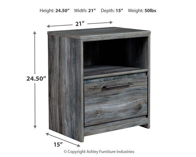 Baystorm Nightstand - Holmwood's Furniture & Design Center (Somersworth, NH)