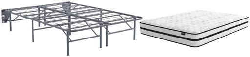 Chime 10 Inch Hybrid Mattress Package - Holmwood's Furniture & Design Center (Somersworth, NH)
