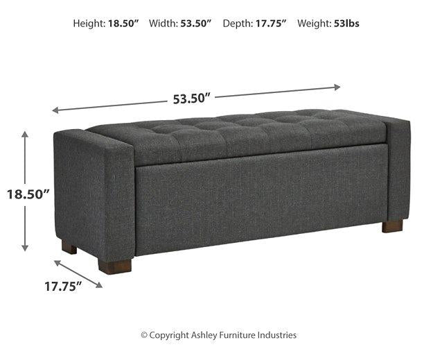 Cortwell Storage Bench - Holmwood's Furniture & Design Center (Somersworth, NH)
