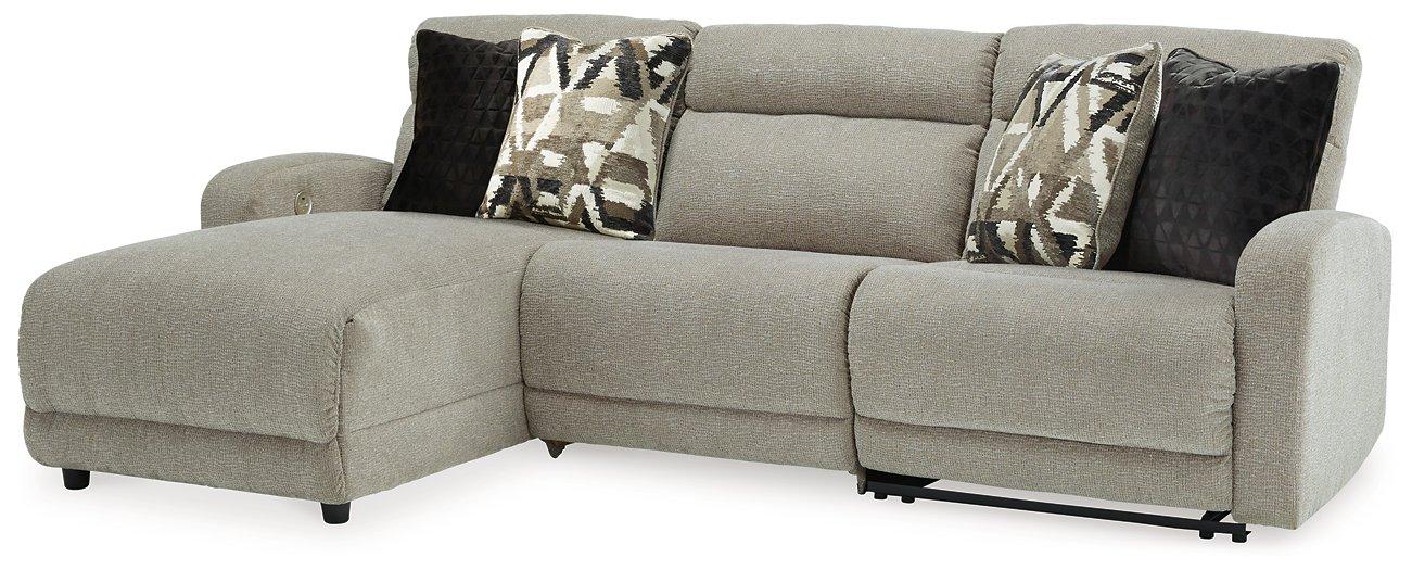 Colleyville Power Reclining Sectional with Chaise - Holmwood's Furniture & Design Center (Somersworth, NH)
