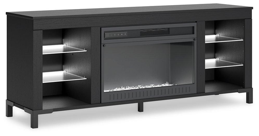 Cayberry Entertainment Center with Electric Fireplace - Holmwood's Furniture & Design Center (Somersworth, NH)