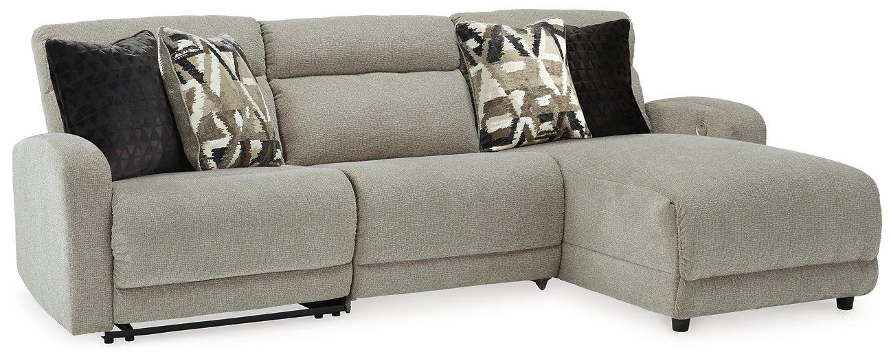 Colleyville Power Reclining Sectional with Chaise - Holmwood's Furniture & Design Center (Somersworth, NH)