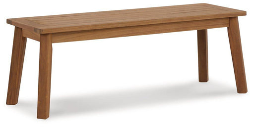 Janiyah Outdoor Dining Bench - Holmwood's Furniture & Design Center (Somersworth, NH)