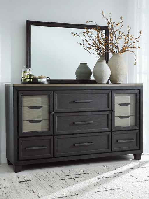 Foyland Dresser and Mirror - Holmwood's Furniture & Design Center (Somersworth, NH)