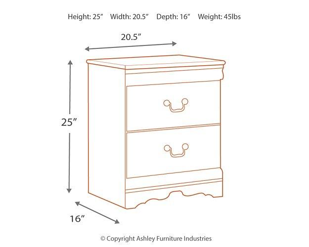 Anarasia Nightstand - Holmwood's Furniture & Design Center (Somersworth, NH)