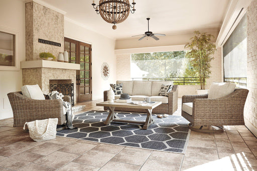 Beachcroft Outdoor Conversation Set - Holmwood's Furniture & Design Center (Somersworth, NH)