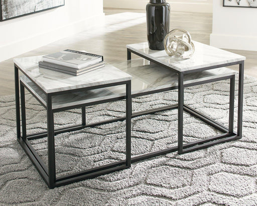 Donnesta Table (Set of 3) - Holmwood's Furniture & Design Center (Somersworth, NH)