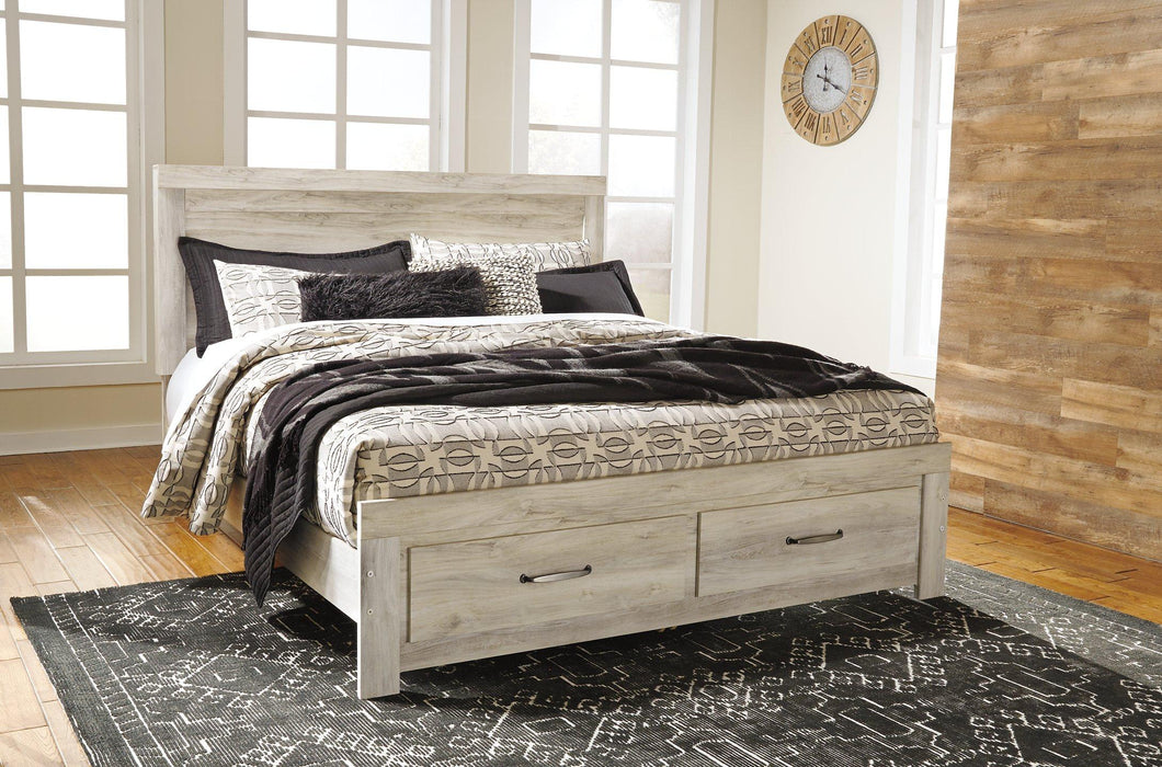 Bellaby Bed with 2 Storage Drawers - Holmwood's Furniture & Design Center (Somersworth, NH)