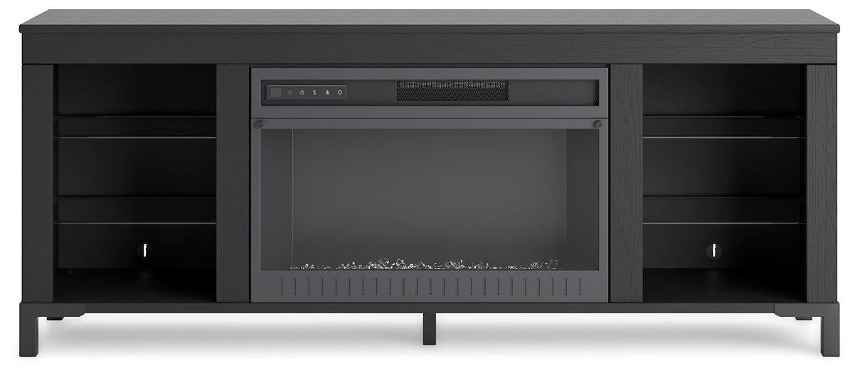 Cayberry Entertainment Center with Electric Fireplace - Holmwood's Furniture & Design Center (Somersworth, NH)