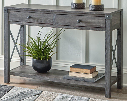 Freedan Sofa/Console Table - Holmwood's Furniture & Design Center (Somersworth, NH)