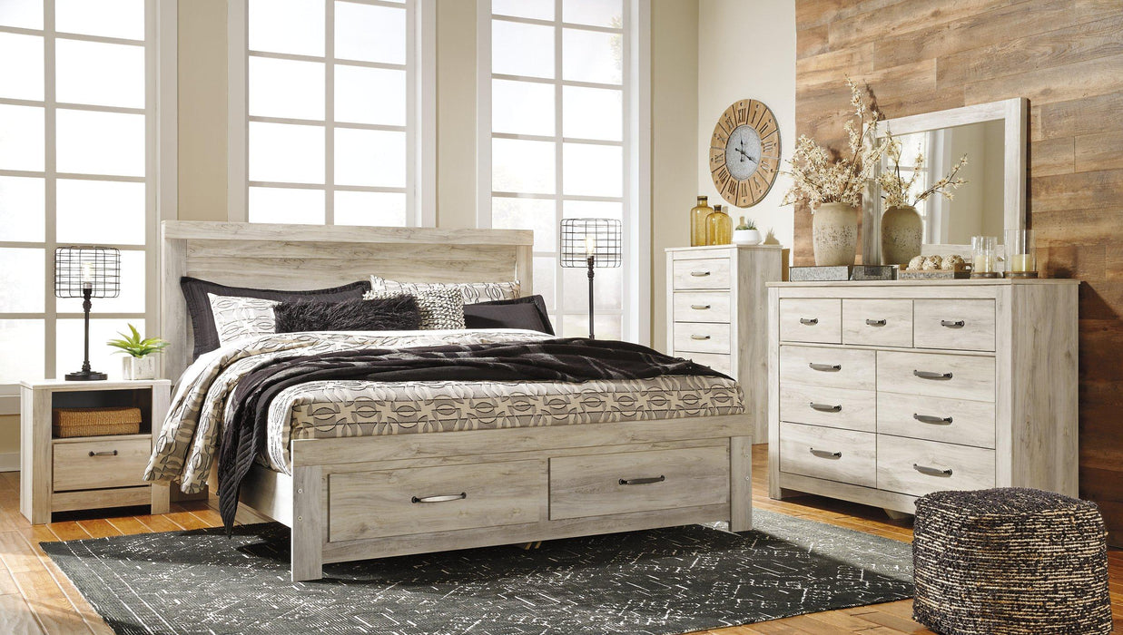 Bellaby Bed with 2 Storage Drawers - Holmwood's Furniture & Design Center (Somersworth, NH)