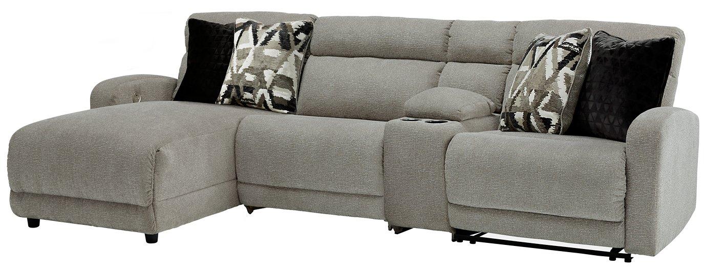 Colleyville Power Reclining Sectional with Chaise - Holmwood's Furniture & Design Center (Somersworth, NH)