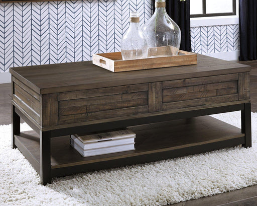 Johurst Coffee Table with Lift Top - Holmwood's Furniture & Design Center (Somersworth, NH)