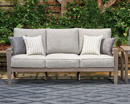 Hillside Barn Outdoor Sofa with Cushion - Holmwood's Furniture & Design Center (Somersworth, NH)
