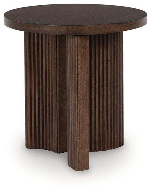 Korestone End Table - Holmwood's Furniture & Design Center (Somersworth, NH)