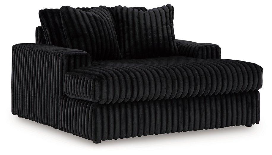 Midnight-Madness Oversized Chaise - Holmwood's Furniture & Design Center (Somersworth, NH)