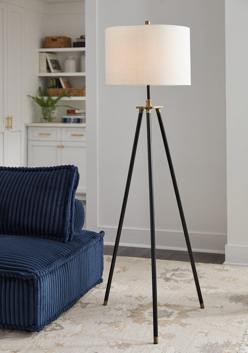 Cashner Floor Lamp - Holmwood's Furniture & Design Center (Somersworth, NH)