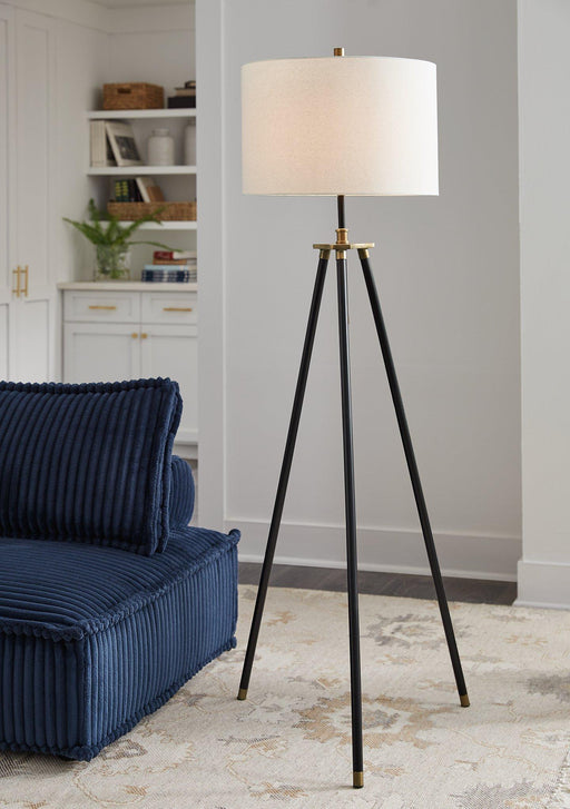 Cashner Floor Lamp - Holmwood's Furniture & Design Center (Somersworth, NH)