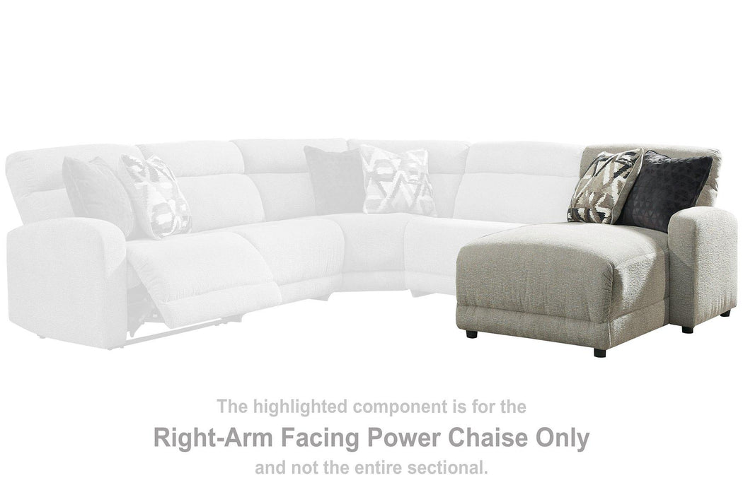 Colleyville Power Reclining Sectional with Chaise - Holmwood's Furniture & Design Center (Somersworth, NH)