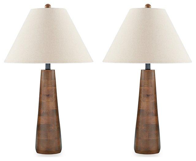 Danset Lamp Set - Holmwood's Furniture & Design Center (Somersworth, NH)