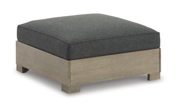 Citrine Park Outdoor Ottoman with Cushion - Holmwood's Furniture & Design Center (Somersworth, NH)