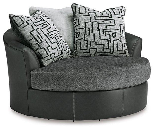Brixley Pier Oversized Swivel Accent Chair - Holmwood's Furniture & Design Center (Somersworth, NH)