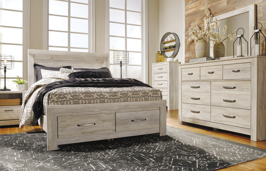 Bellaby Bed with 2 Storage Drawers - Holmwood's Furniture & Design Center (Somersworth, NH)