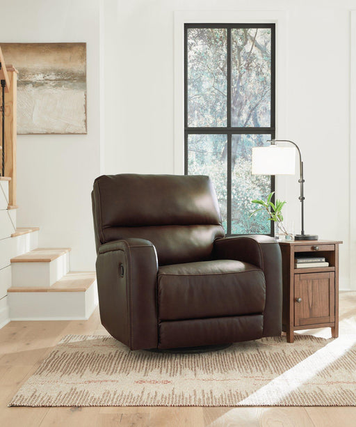 Emberla Swivel Glider Recliner - Holmwood's Furniture & Design Center (Somersworth, NH)