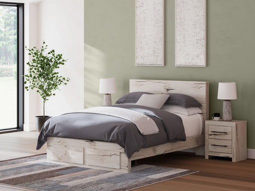 Lawroy Panel Storage Bed - Holmwood's Furniture & Design Center (Somersworth, NH)